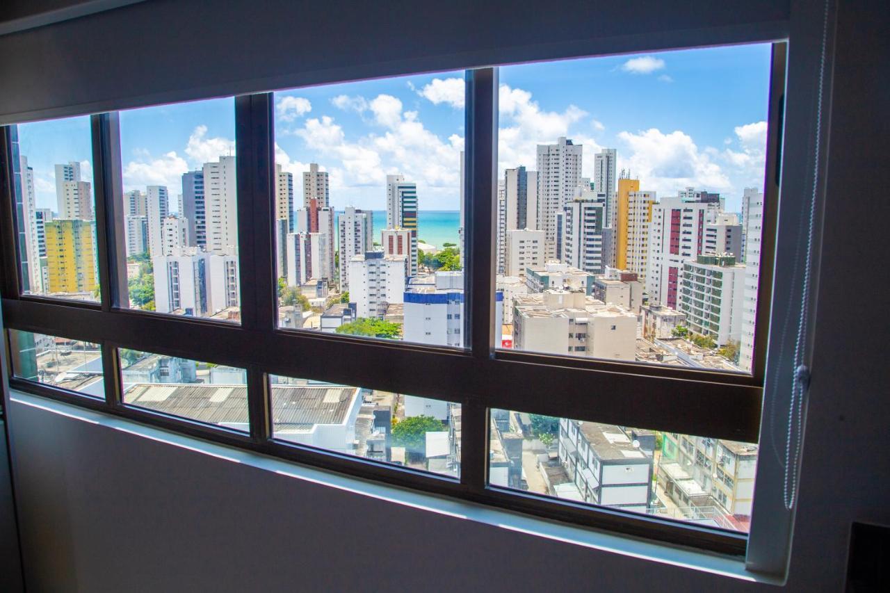 Flat No Melhor De Boa Viagem, Vista Para O Mar, Andar Alto Recife Exteriér fotografie